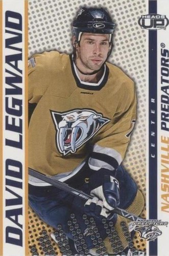 2003-04 Pacific Heads Up - David Legwand #57