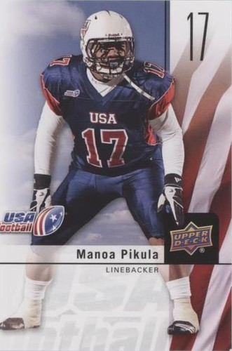 2011-12 Upper Deck USA Football Manoa Pikula #13