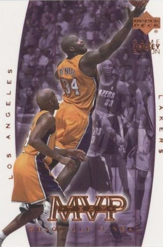 【TEAM MVP】SHAQUILLE O'NEAL 2001 Shaquille O'neal Upper Deck Game Jersey Edition MVP