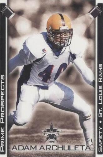 2001 Pacific Vanguard Adam Archuleta #27