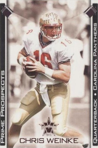 2001 Pacific Vanguard Chris Weinke #4
