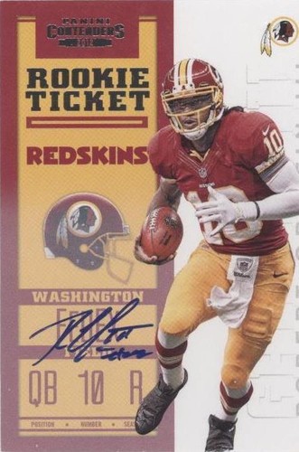 2012 Panini Contenders Robert Griffin III #202