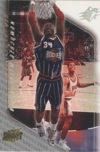 2000-01 SPx - Hakeem Olajuwon #28