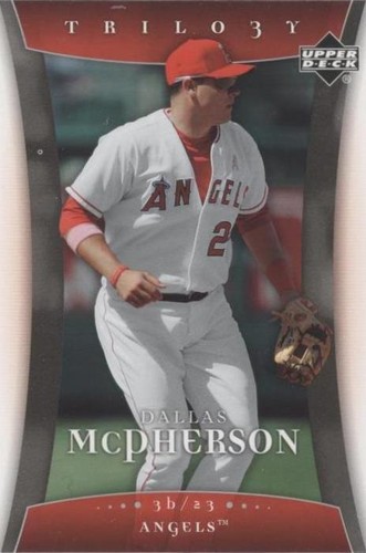 2005 Upper Deck Trilogy - Dallas McPherson #23