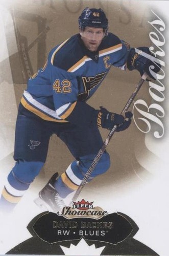 2014-15 Fleer Showcase - David Backes #81