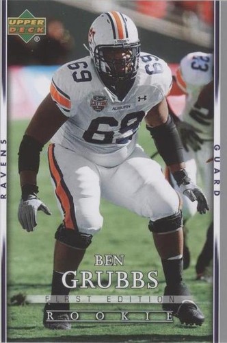 2007 Upper Deck First Edition Ben Grubbs #186