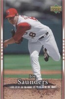 2007 Upper Deck First Edition - Joe Saunders #107