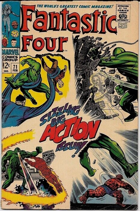 Fantastic Four 71-A Marvel Comics Vol-1 (1961-2012) | eBay