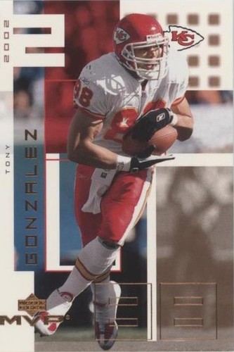 2002 Upper Deck MVP Tony Gonzalez #122