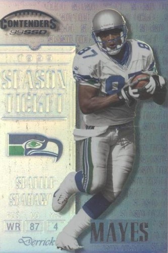 1999 Playoff Contenders SSD Derrick Mayes #138