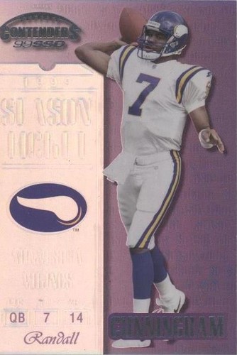 1999 Playoff Contenders SSD Randall Cunningham #2