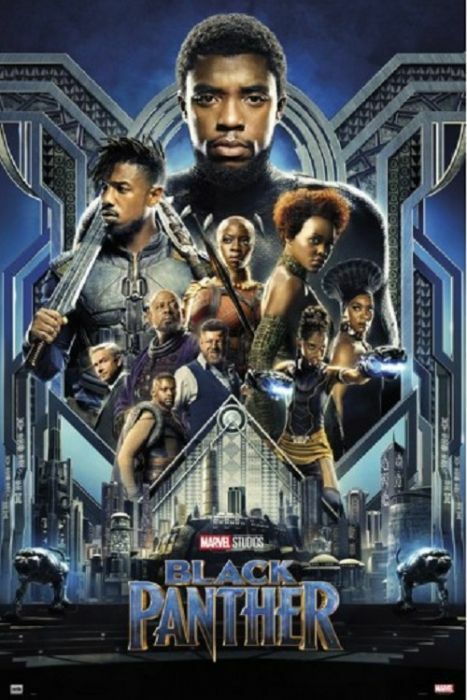 BLACK PANTHER - MARVEL MOVIE 22 x 34 POSTER