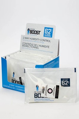 Integra Boost RH 62% - 67gram - 2-way Humidity Pack OF 12 + Free Shipping!