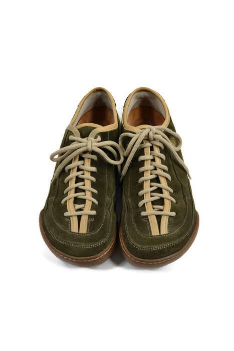 Footprints by BIRKENSTOCK Green Suede Shoes Size 41/ 8-8.5 Men (10-10.5 Women)