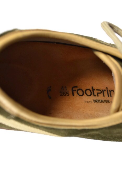 Footprints by BIRKENSTOCK Green Suede Shoes Size 41/ 8-8.5 Men (10-10.5 Women)