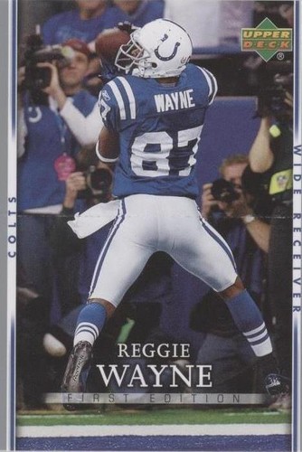 2007 Upper Deck First Edition Reggie Wayne #42