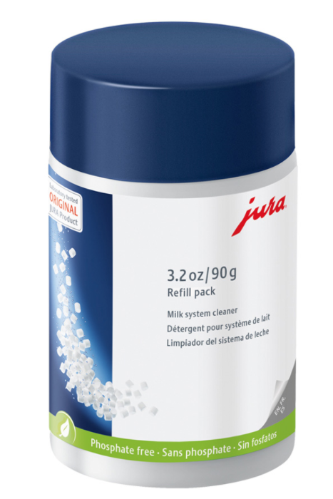 Jura Milk System Cleaner Mini-Tabs Refill (90g bottle) for a
