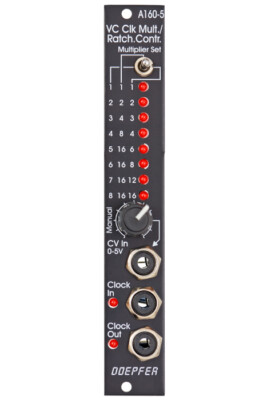 NEW Doepfer A-160-5v Clock multiplier eurorack module vintage edition