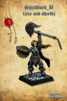Shieldwolf Miniatures - Shieldlord B (Axe & Shield) - NEW
