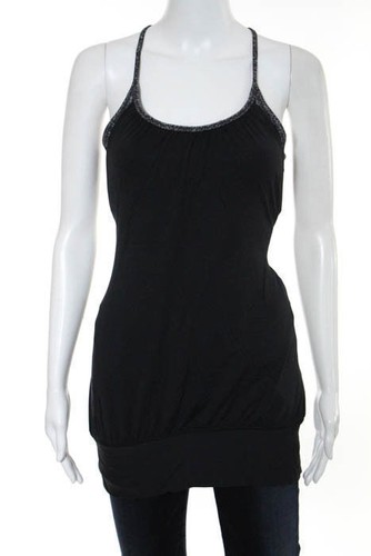 Lululemon Everlux Short-Lined Tennis Tank Dress 6” Size 4 Black