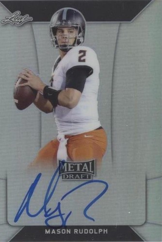 2018 Leaf Metal Draft Mason Rudolph #BA-MR1