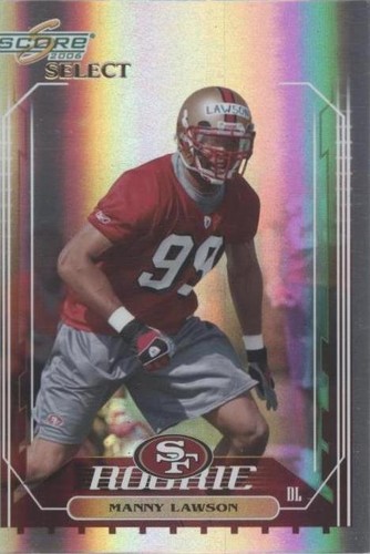 2006 Score Select Manny Lawson #400