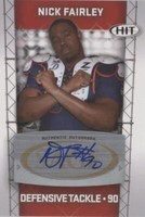 2011 SAGE Hit Nick Fairley #A39