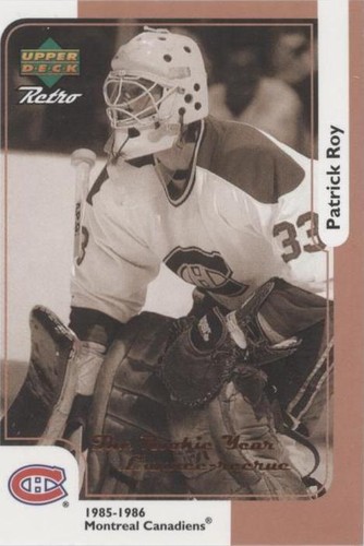1999-00 Upper Deck Retro McDonald's - Patrick Roy #MCD-15R