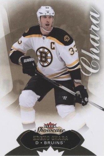 2014-15 Fleer Showcase - Zdeno Chara #35