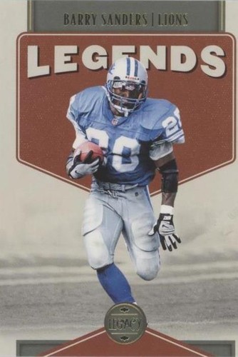 2022 Panini Legacy Barry Sanders #106