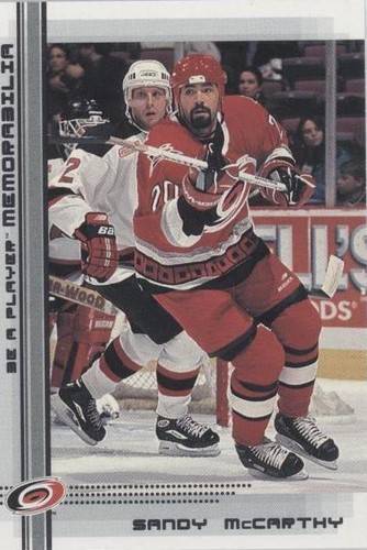 2000-01 In the Game Be A Player Memorabilia - Sandy McCarthy #358