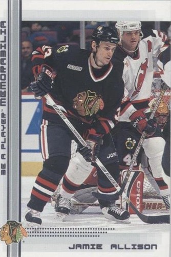 2000-01 In the Game Be A Player Memorabilia - Jamie Allison #10