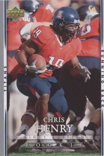 2007 Upper Deck First Edition Chris Henry #151