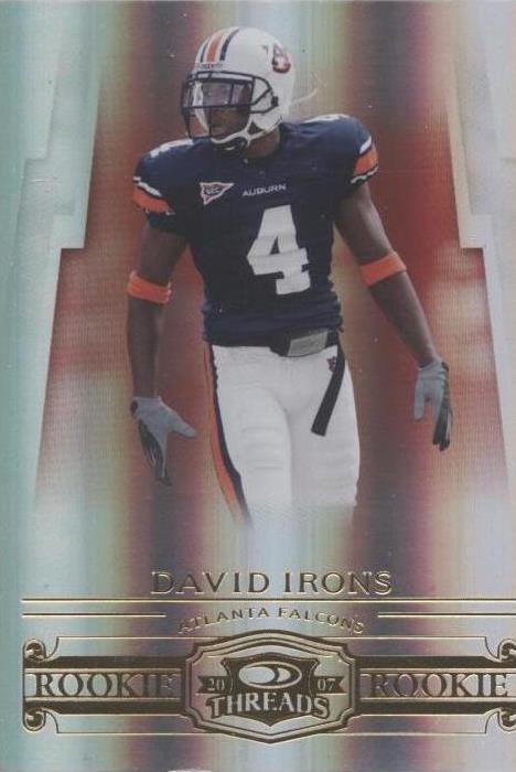 2007 Donruss Threads David Irons #161