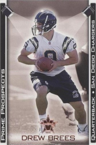 2001 Pacific Vanguard Drew Brees #28
