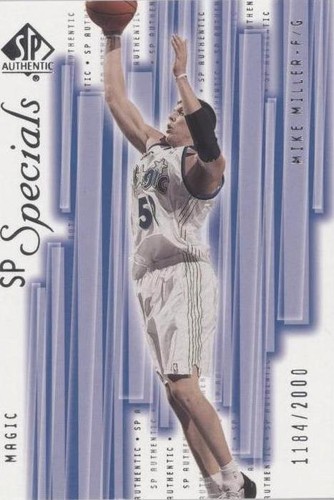 2001-02 SP Authentic - Mike Miller #152