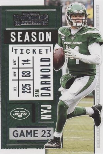 2020 Panini Contenders Sam Darnold #32