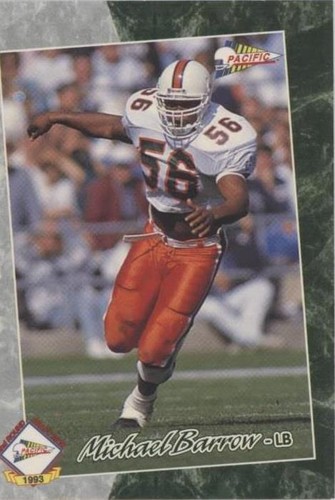 1993 Pacific Micheal Barrow #430