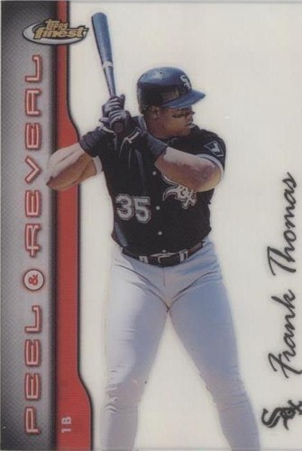 1999 Topps Finest - Frank Thomas #PR10