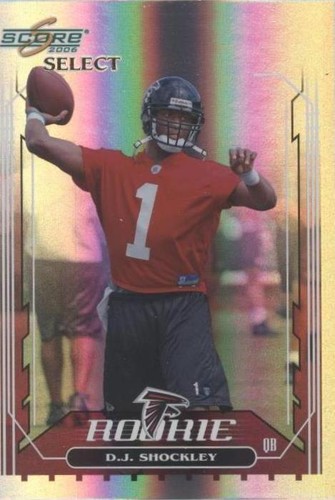 2006 Score Select D.J. Shockley #411