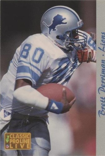 1993 Classic Pro Line Live Brett Perriman #80