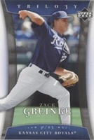 2005 Upper Deck Trilogy - Zack Greinke #100
