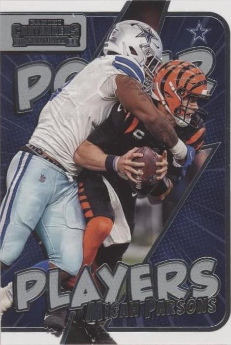 2022 Panini Contenders Micah Parsons #PWR-MPA