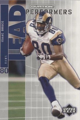 2002 Upper Deck Ovation Isaac Bruce #LP-29