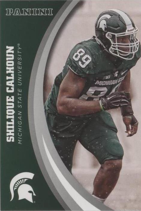 2016 Panini Michigan State University Spartans Shilique Calhoun #32