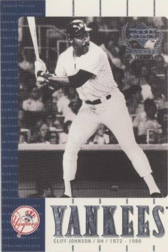 2000 Upper Deck Yankee Legends - Cliff Johnson #41