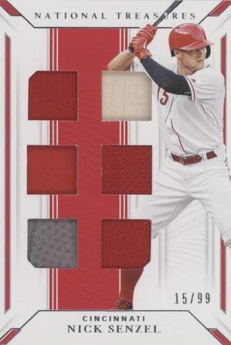 2019 Panini National Treasures - Nick Senzel #GGMS-NS