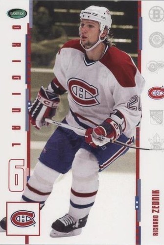 2003-04 Parkhurst Original Six Montreal Canadiens - Richard Zednik #27