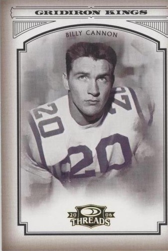 2006 Donruss Threads Billy Cannon #CGK-4