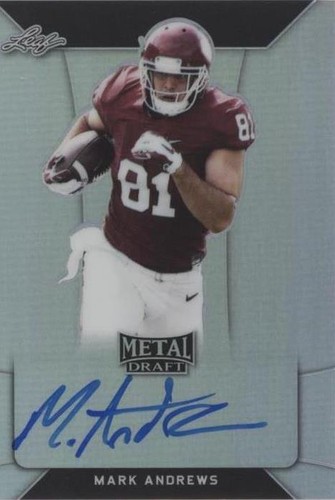 2018 Leaf Metal Draft Mark Andrews #BA-MA1